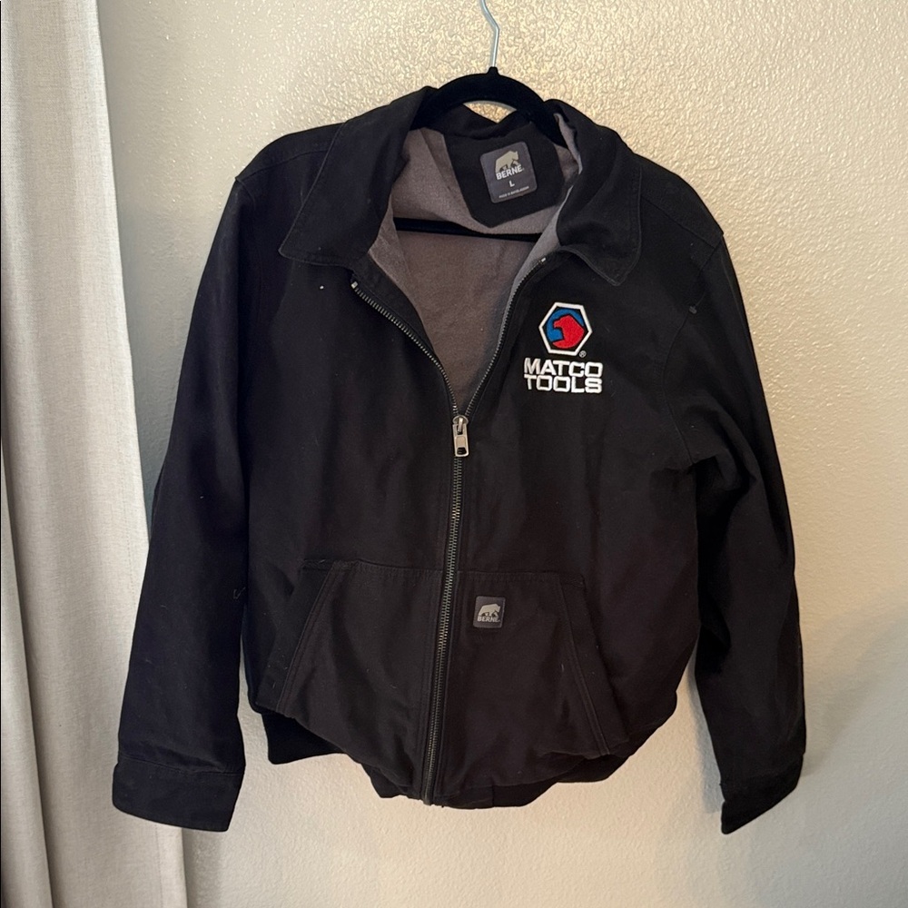 Black Bomber Jacket for Men